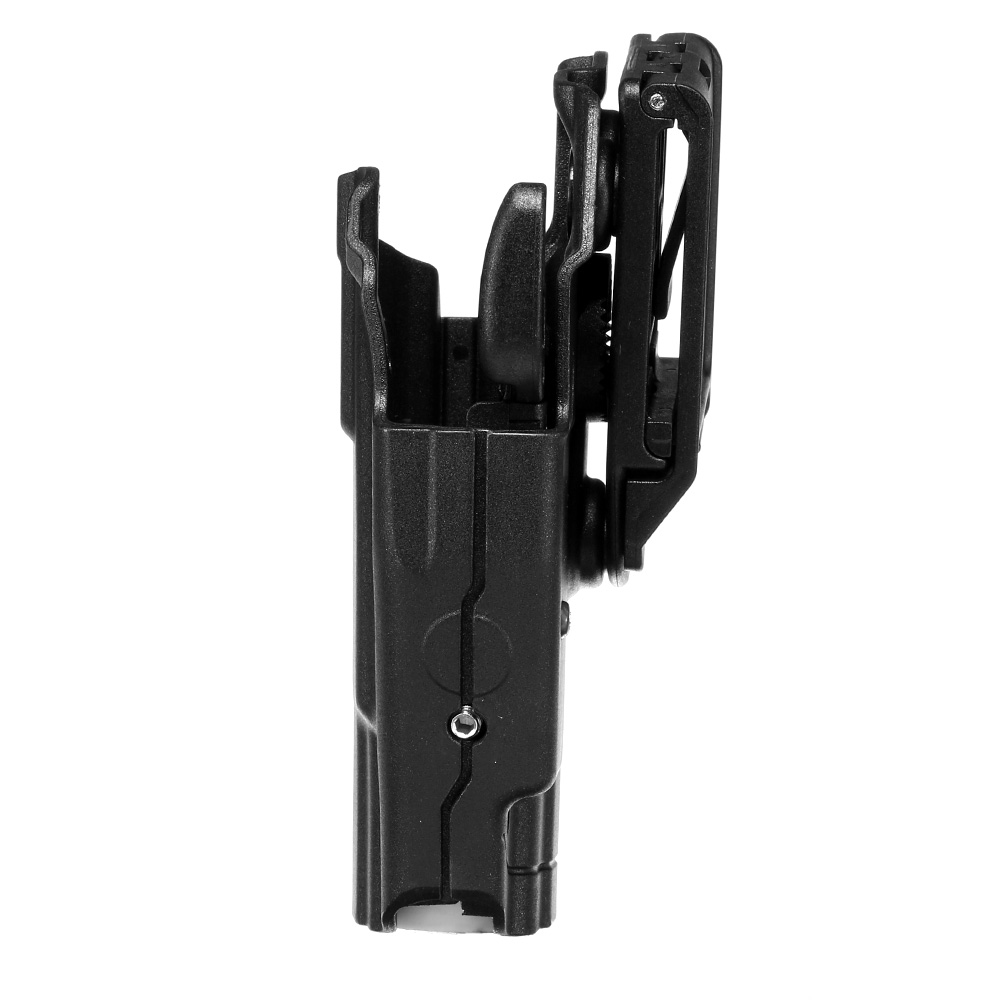 Nuprol Universal Type-B Holster Kunststoff m. Grtelhalter fr Pistolen links schwarz Bild 6