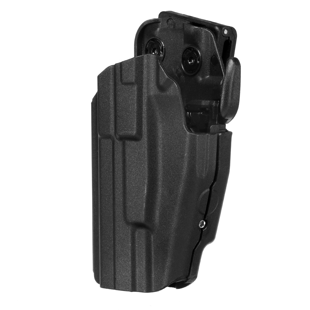 Nuprol Universal Type-B Holster Kunststoff m. Grtelhalter fr Pistolen links schwarz Bild 7