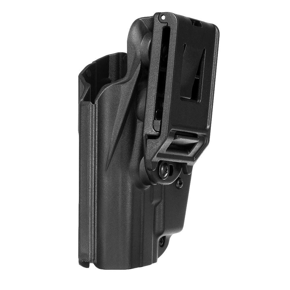 Nuprol Universal Type-A Holster Kunststoff m. Grtelhalter fr Pistolen rechts schwarz Bild 5