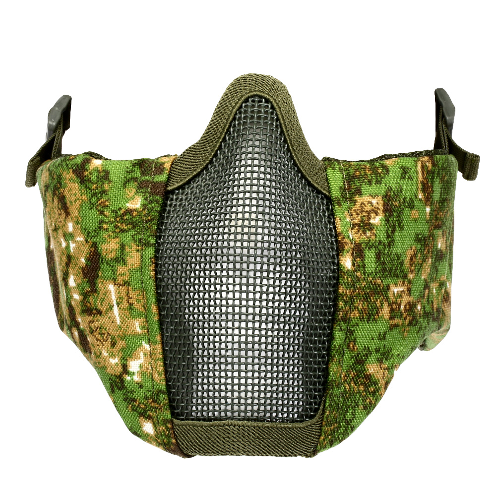 Nuprol Mesh Mask V5 Gittermaske Lower Face Shield mit Ohrabdeckung Digital Tropical Bild 5