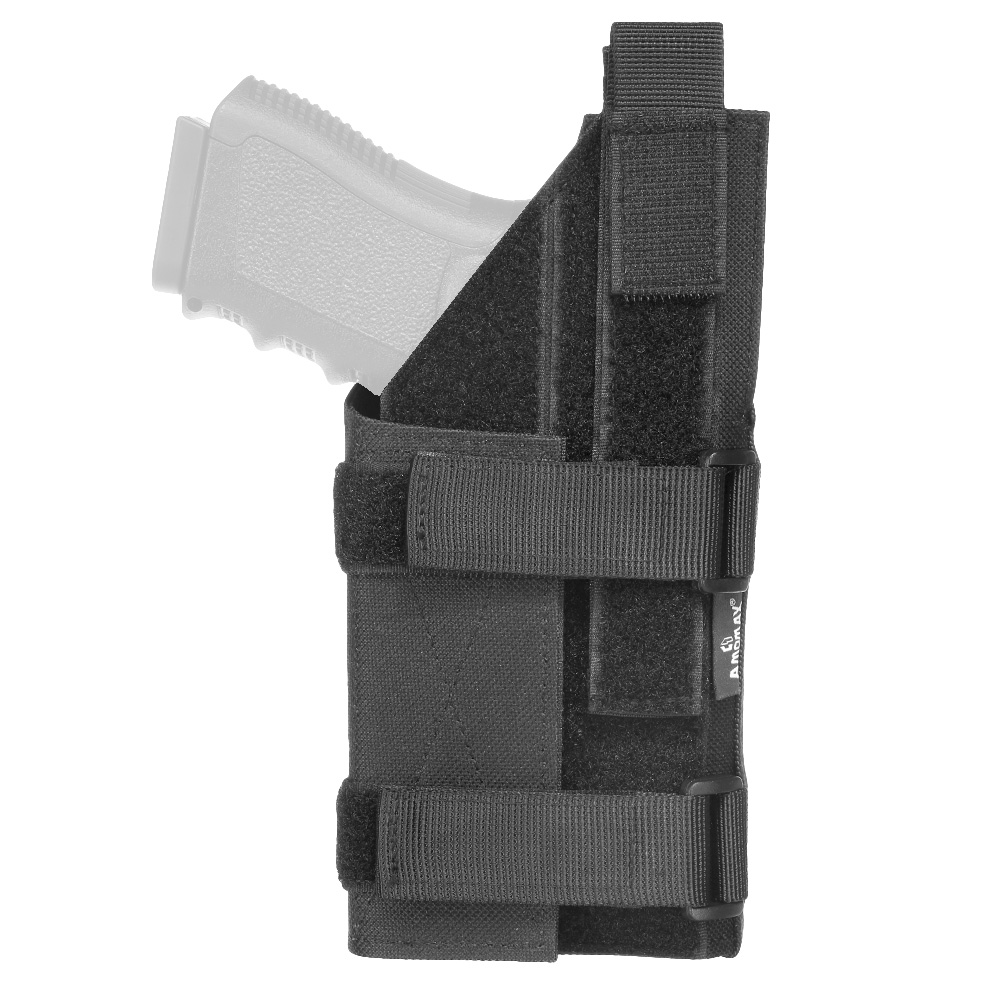 Amomax Universal Tactical Holster Nylon-Fabric rechts schwarz Bild 8