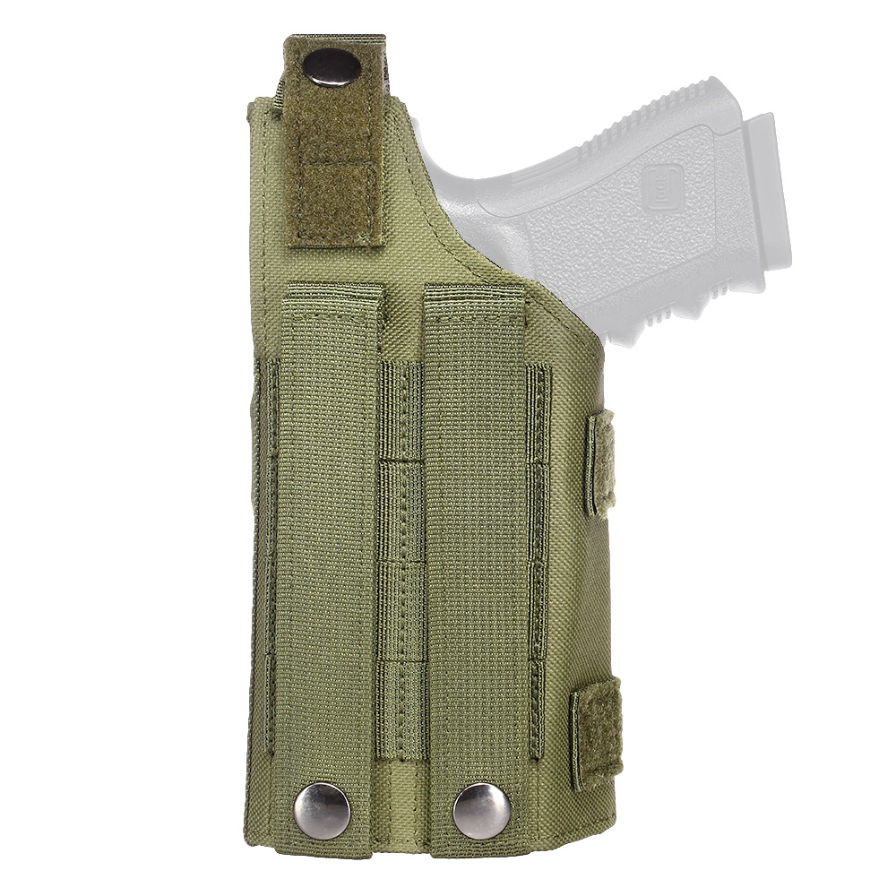 Amomax Universal Tactical Holster Nylon-Fabric rechts oliv Bild 9