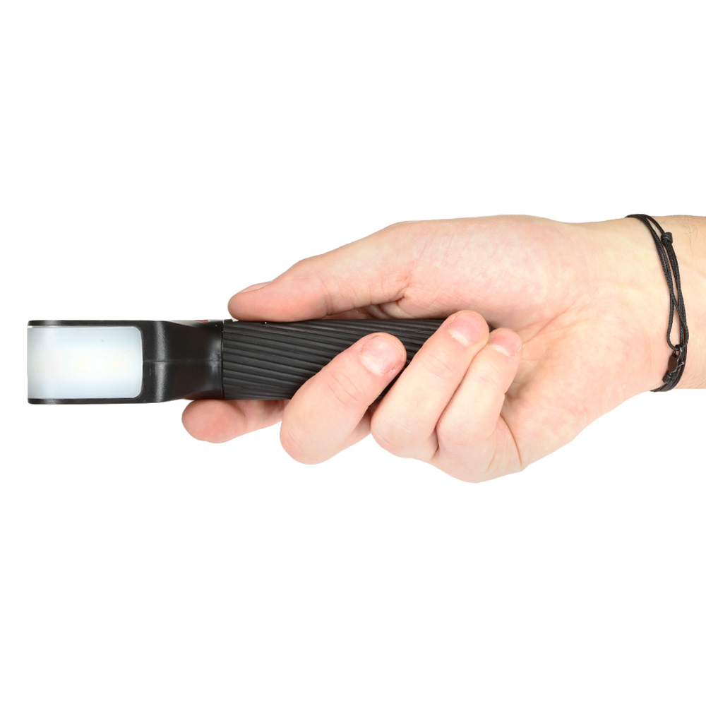 Easymaxx Security Taschenlampe 180 mit Schrillalarm schwarz Bild 1