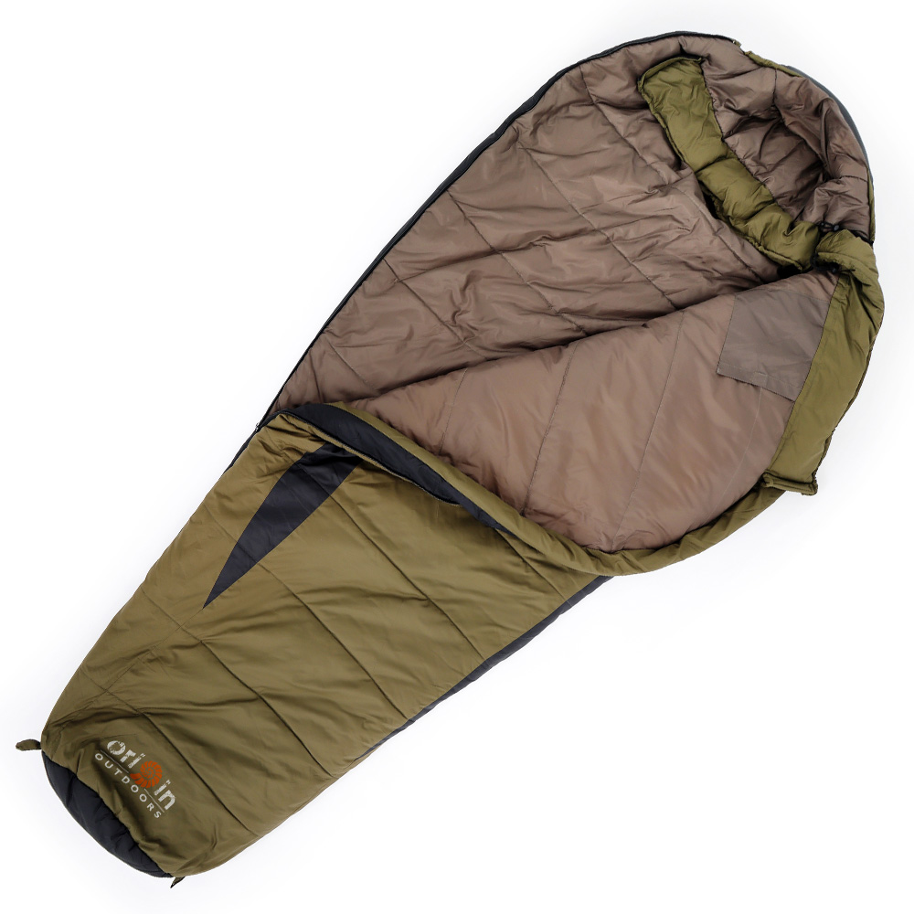 Origin Outdoors Mumienschlafsack Frostfall Comfort oliv-grau bis zu 200 cm Krpergre Bild 1