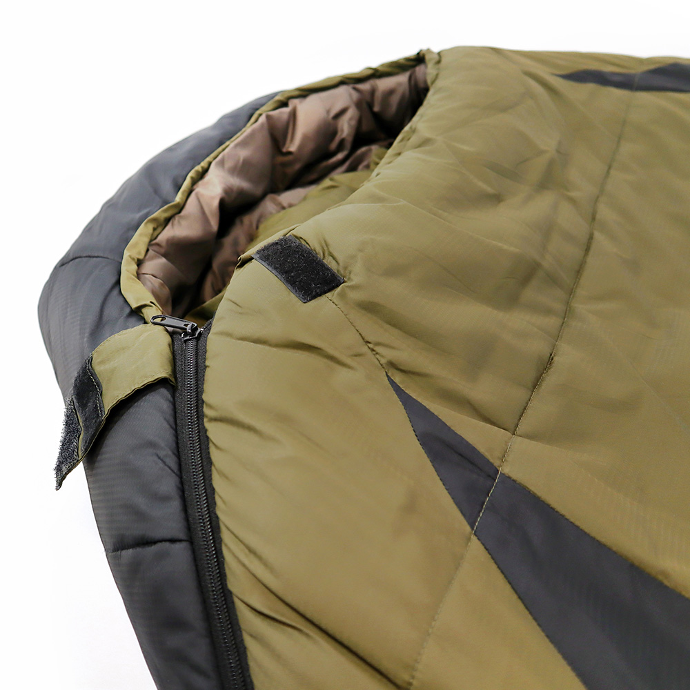 Origin Outdoors Mumienschlafsack Frostfall Comfort oliv-grau bis zu 200 cm Krpergre Bild 2