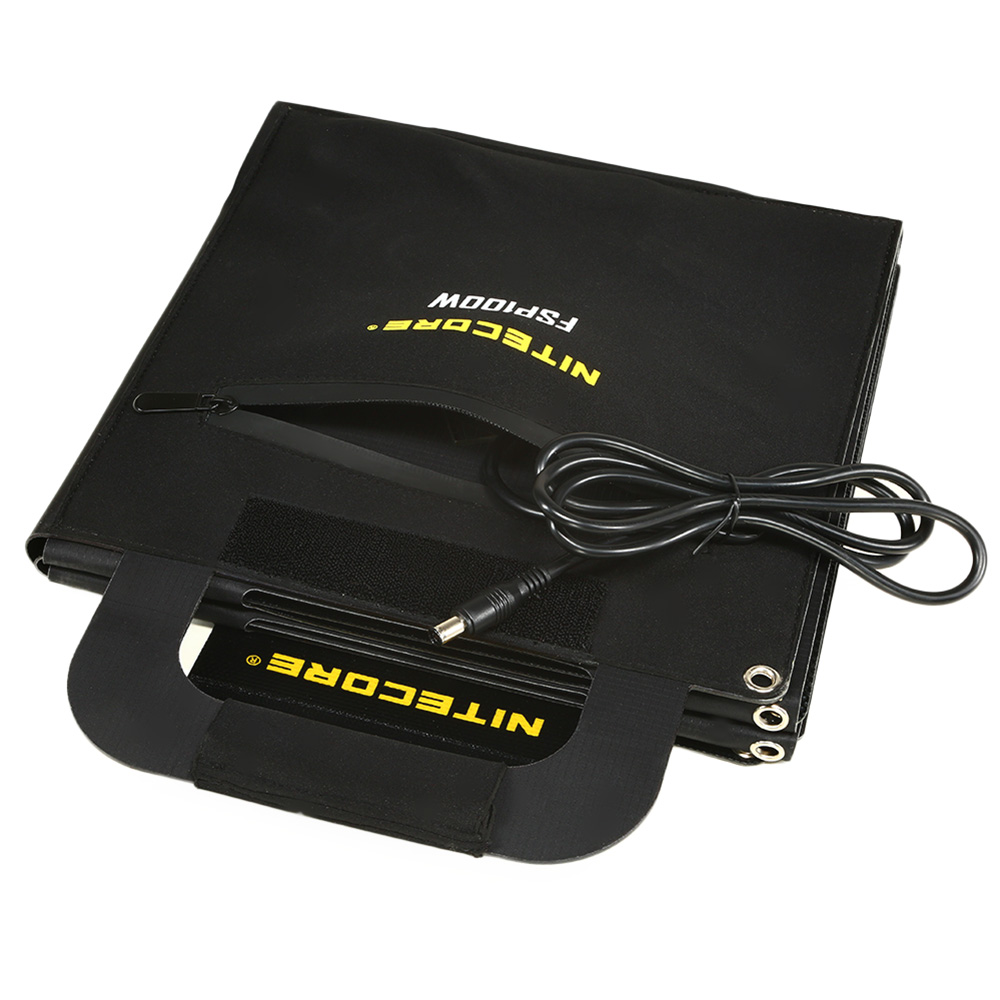 Nitecore Solarpanel FSP100W faltbar 100 Watt wasserfest Bild 1