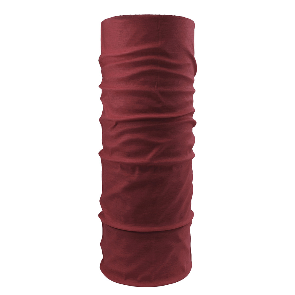 Origin Outdoors Multifunktionstuch Merino bordeaux