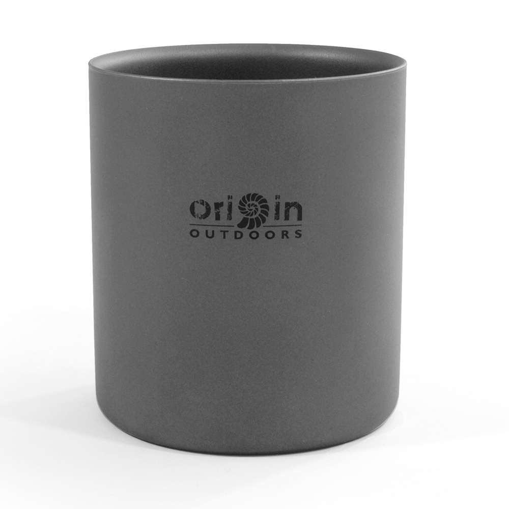Origin Outdoors Thermobecher Titan 300 ml grau extrem leicht