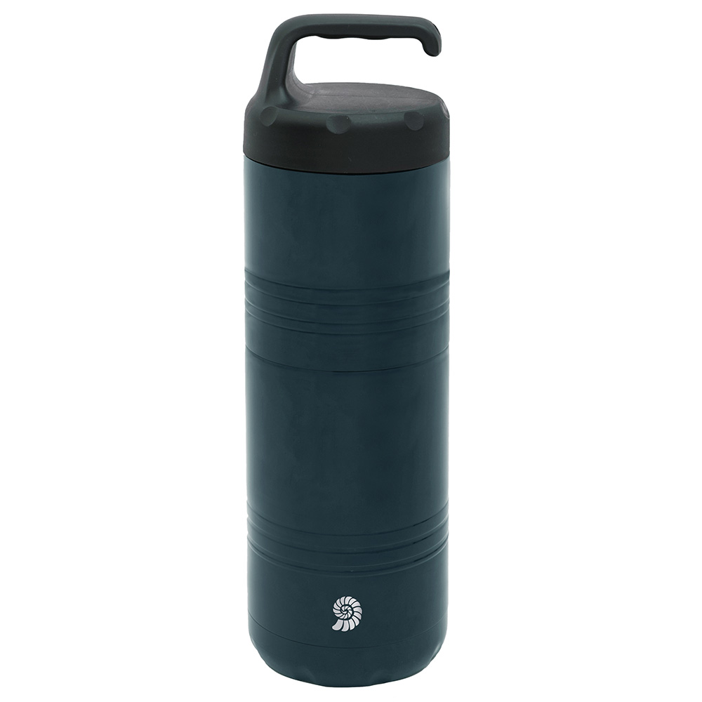 Origin Outdoors Thermobehälter Soft Touch double 400 ml + 280 ml blau inkl. Göffel