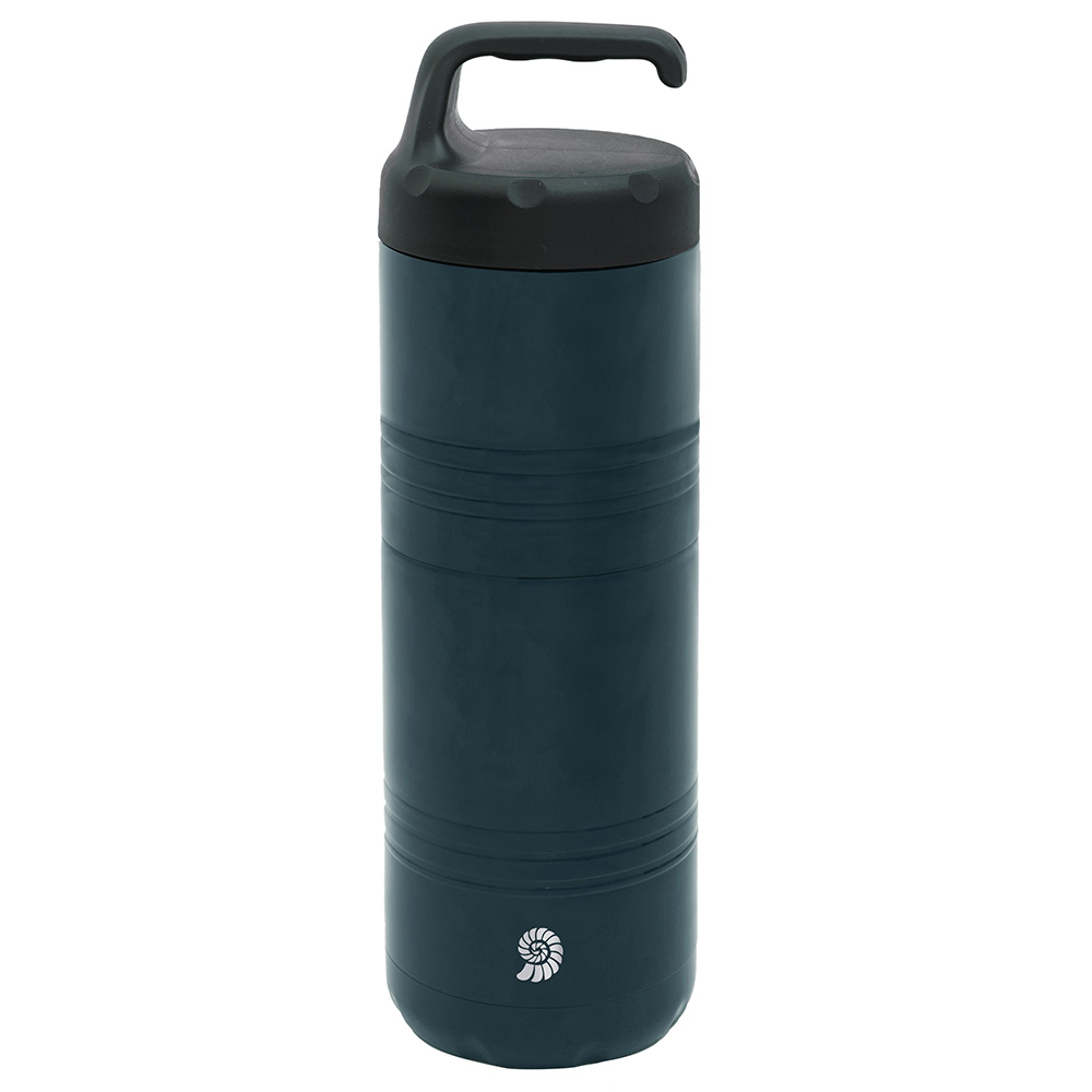 Origin Outdoors Thermobehlter Soft Touch double 400 ml + 280 ml blau inkl. Gffel