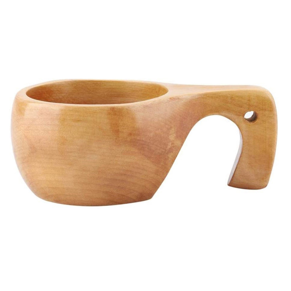 Origin Outdoors Tasse Kuksa offener Griff 200 ml Echtholz