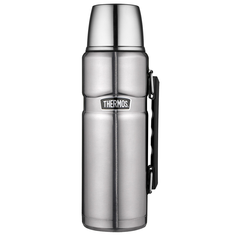 Thermos Isolierflasche King 1,2L silber