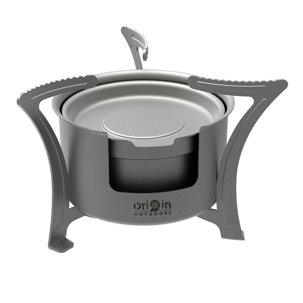 Origin Outdoors Kocher titan Combo grau extrem leicht Bild 1