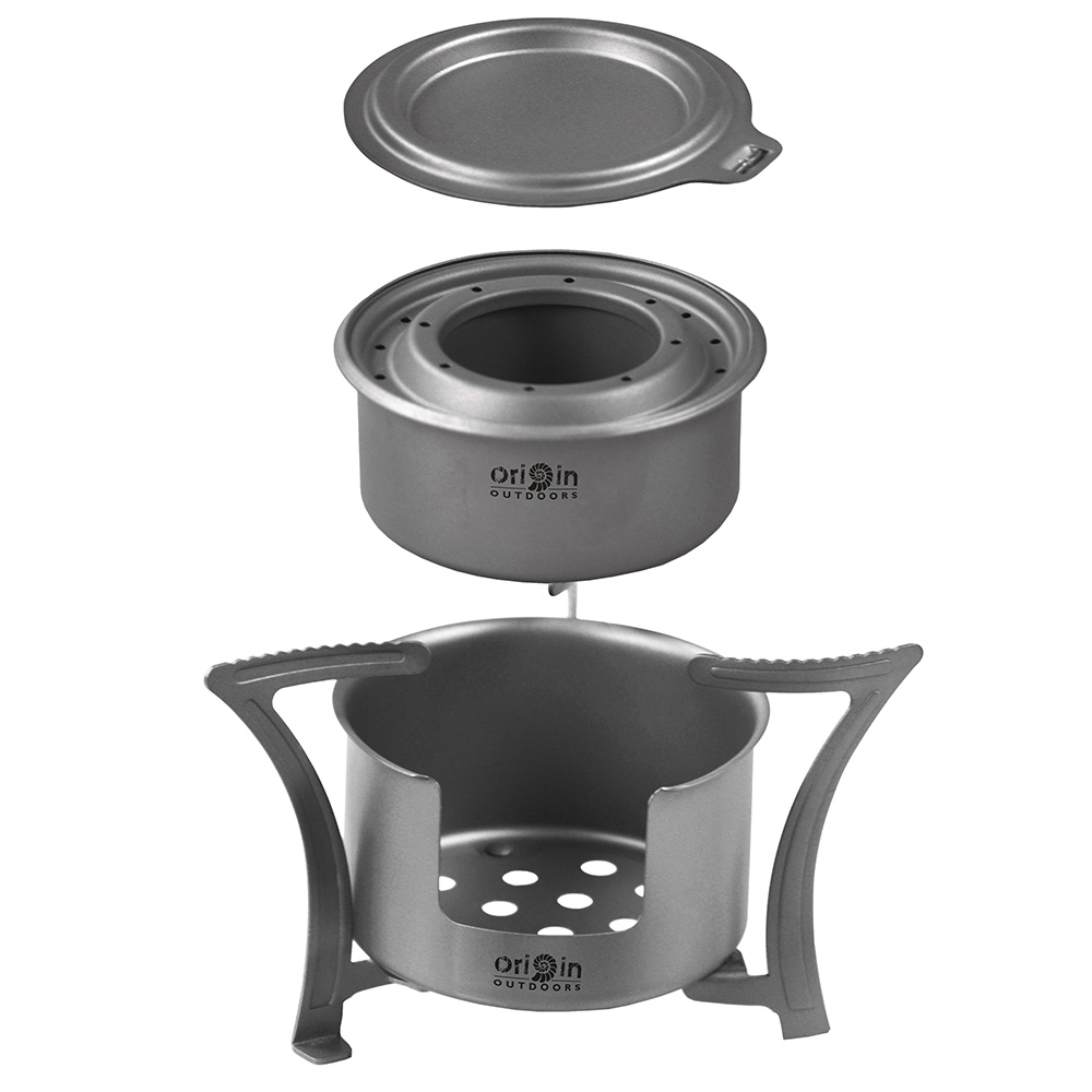 Origin Outdoors Kocher titan Combo grau extrem leicht Bild 1