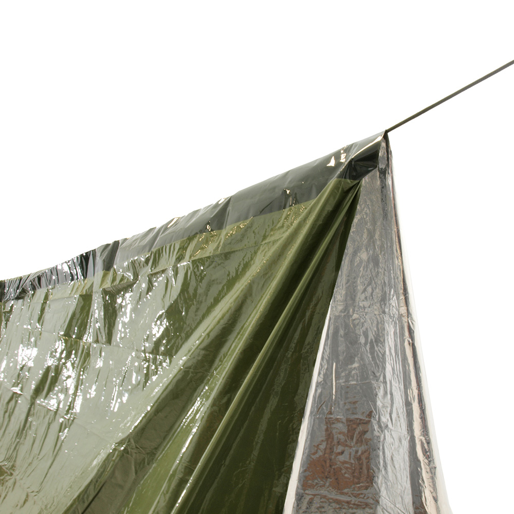 Origin Outdoors Survival Zelt 3 in 1 oliv Zelt, Schlafsack und Tarp in einem Bild 3