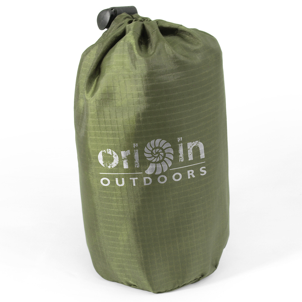 Origin Outdoors Survival Zelt 3 in 1 oliv Zelt, Schlafsack und Tarp in einem Bild 9