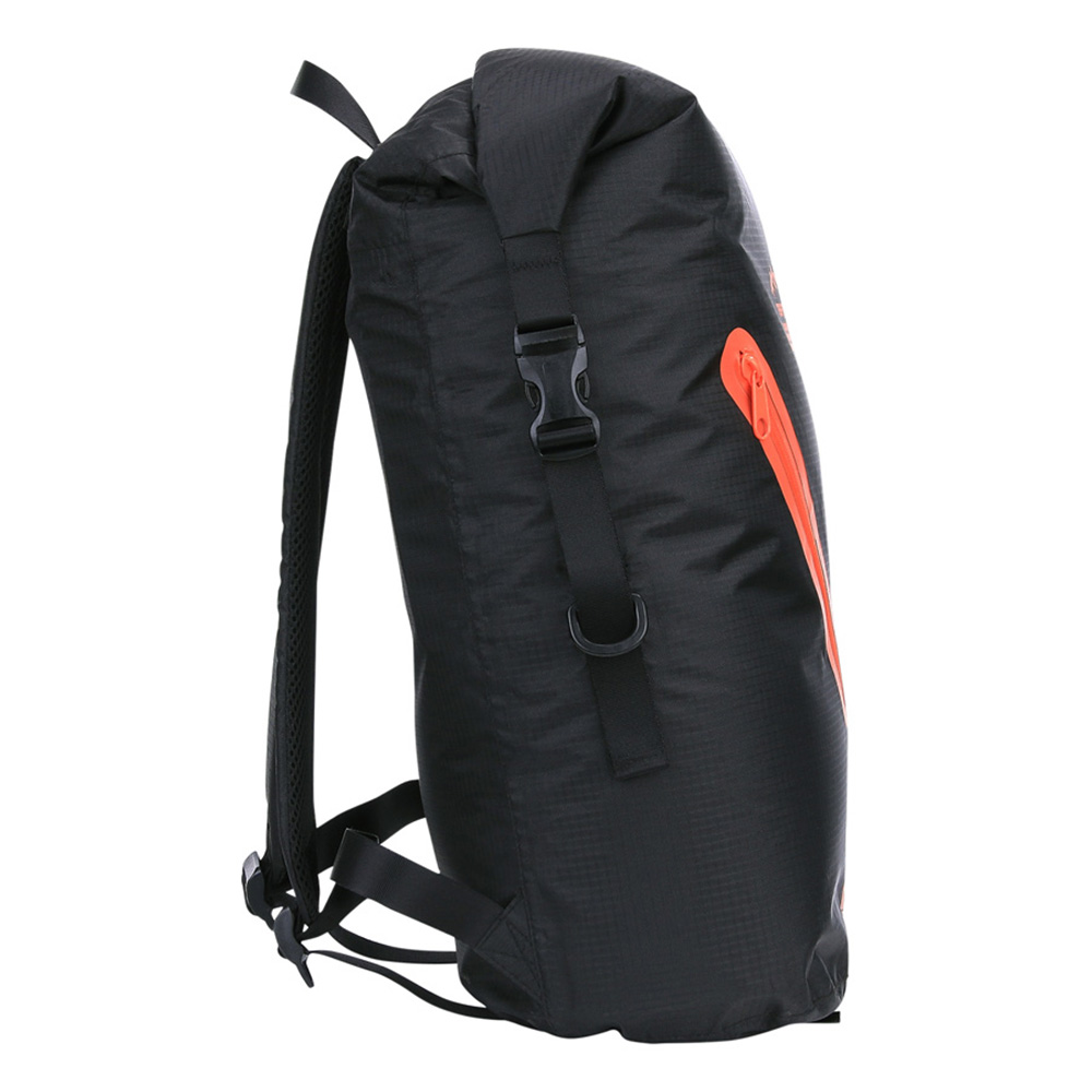 TF-2215 Rucksack Beavertrail Drybag 22 Liter schwarz/orange wasserdicht Bild 4