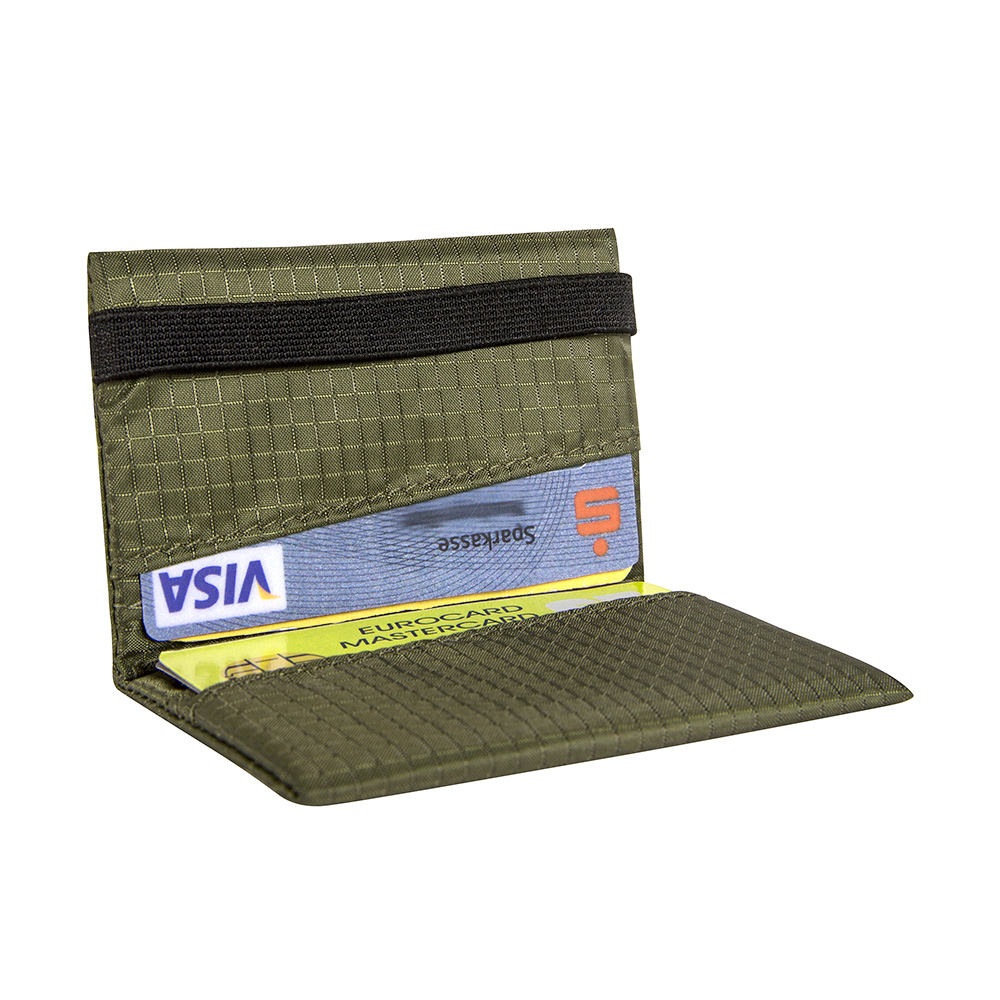 Tatonka Kreditkartenhülle Card Holder RFID B mit Datenausleseschutz oliv Bild 1