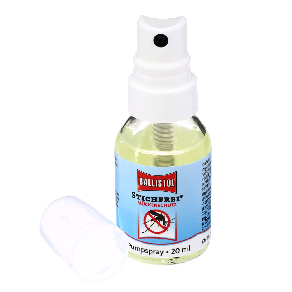 Ballistol Stichfrei Insektenschutz Pumpspray 20 ml zur Abwehr von Insekten