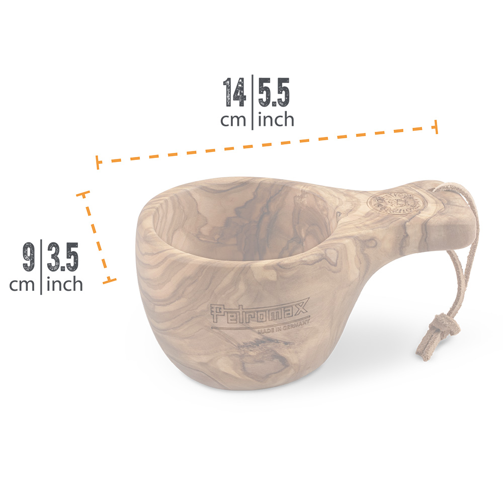 Petromax Tasse Kuksa 200 ml Olivenholz Bild 1