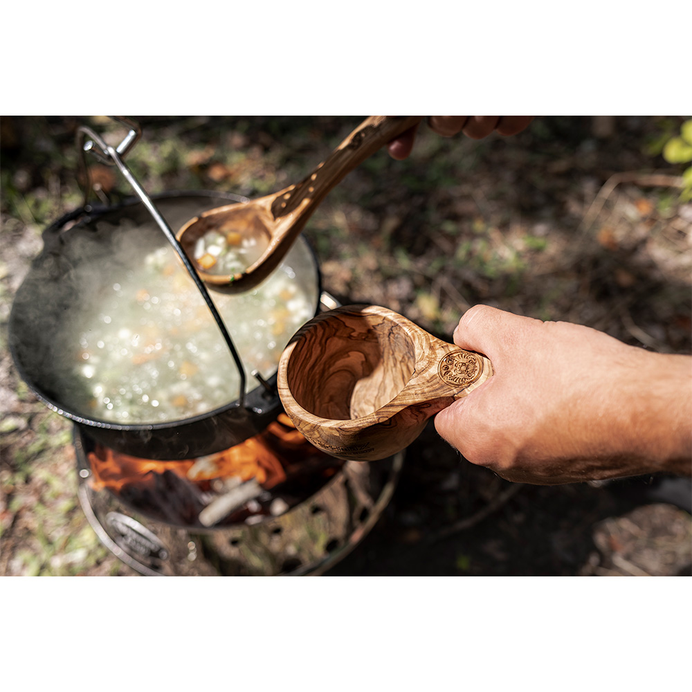 Petromax Tasse Kuksa 200 ml Olivenholz Bild 1
