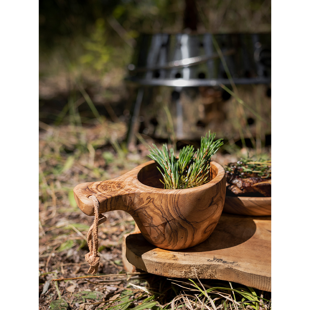 Petromax Tasse Kuksa 200 ml Olivenholz Bild 1