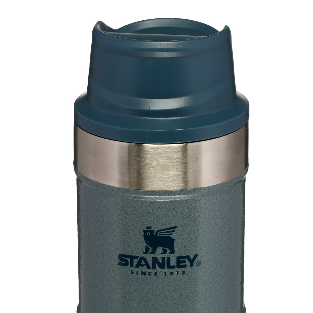 Stanley Classic Trigger Action Thermobecher 354ml hammertone ice Bild 1