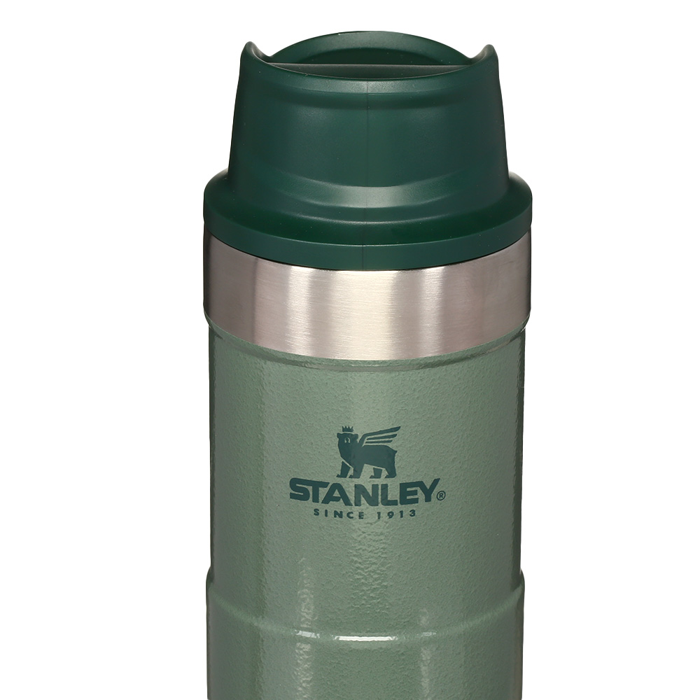 Stanley Classic Trigger Action Thermobecher 354ml hammertone grn Bild 1