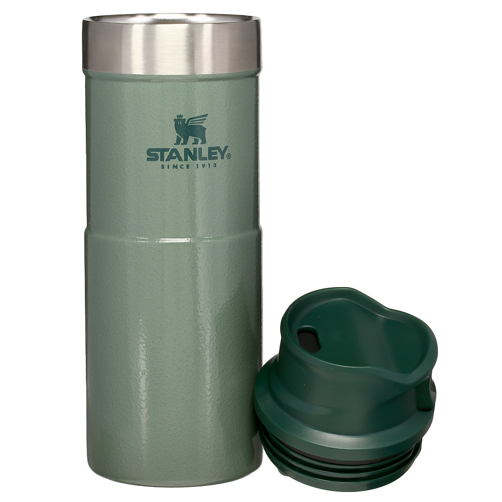Stanley Classic Trigger Action Thermobecher 354ml hammertone grn Bild 1