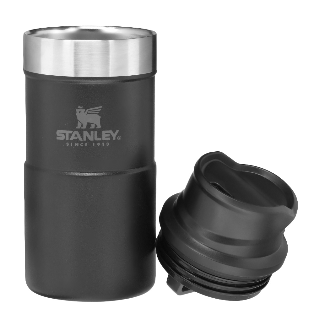 Stanley Classic Trigger Action Thermobecher 250 ml schwarz Bild 1