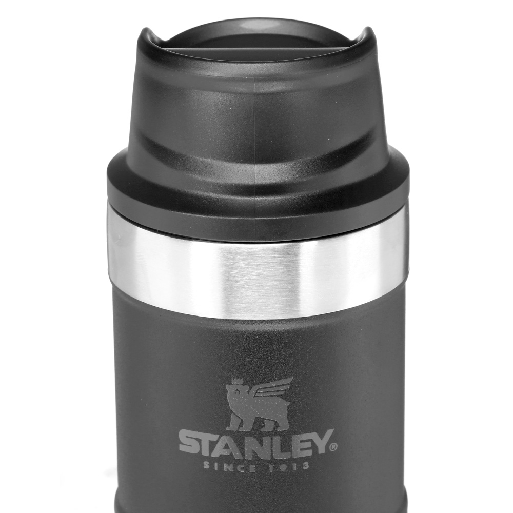 Stanley Classic Trigger Action Thermobecher 473ml schwarz Bild 2