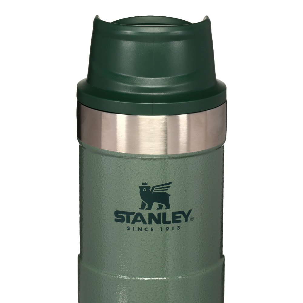 Stanley Classic Trigger Action Thermobecher 473ml hammertone grn Bild 2