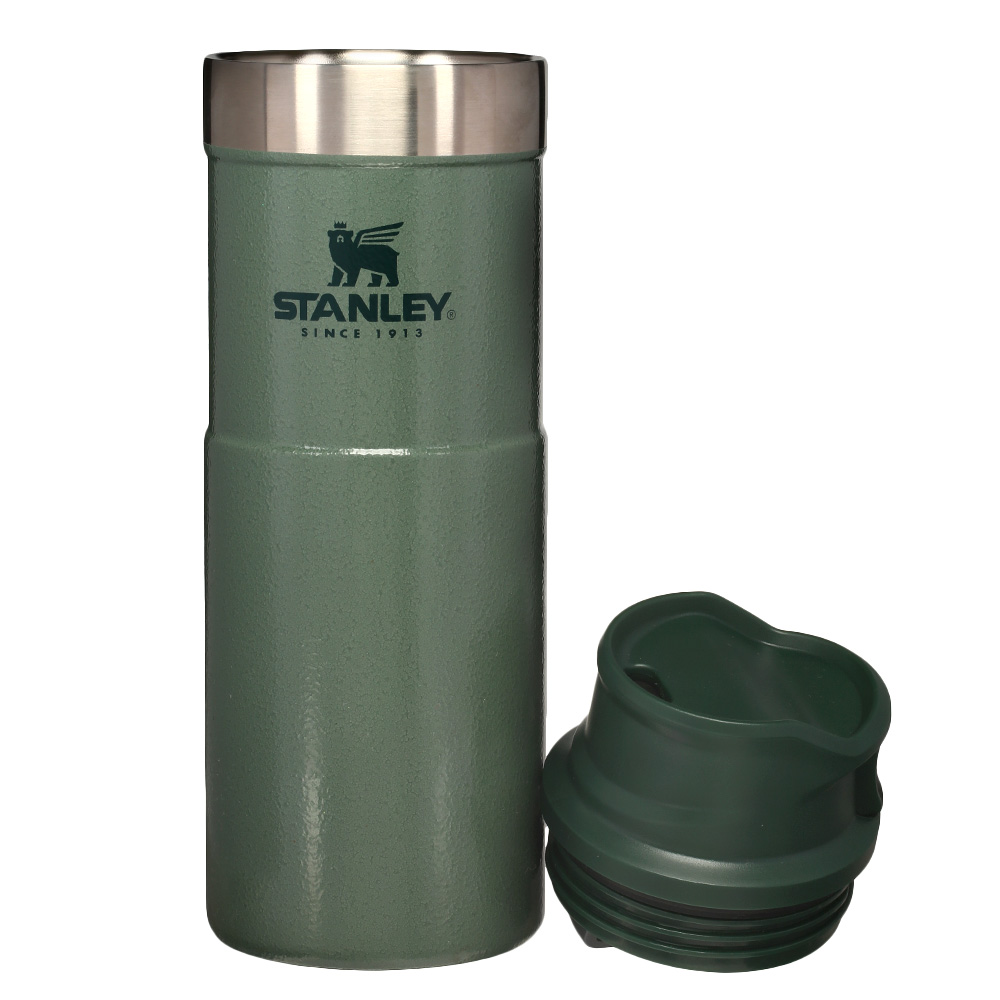 Stanley Classic Trigger Action Thermobecher 473ml hammertone grn Bild 1