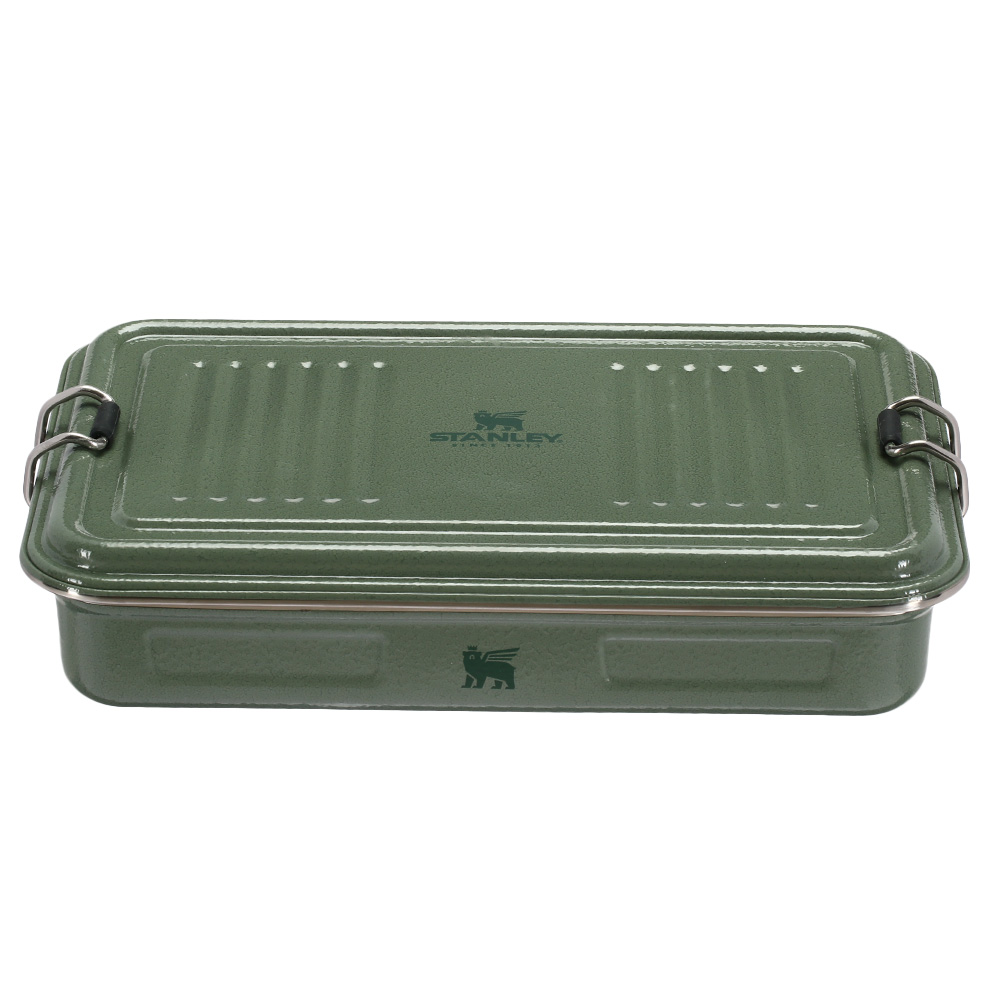 Stanley Brotzeitdose The Useful Classic Box Edelstahl 1,1 L hammertone grn Bild 1