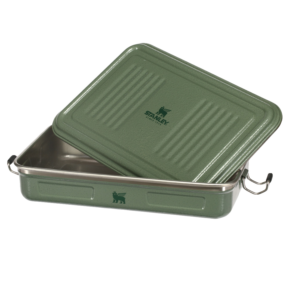 Stanley Brotzeitdose The Useful Classic Box Edelstahl 1,1 L hammertone grn Bild 1