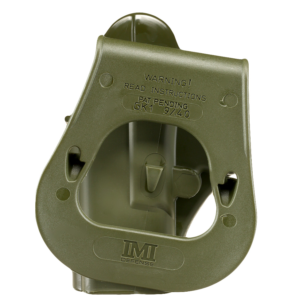 IMI Defense Level 2 Holster Kunststoff Paddle fr G 19 / 19X / 23 / 25 / 28 / 32 / 45 oliv Bild 4