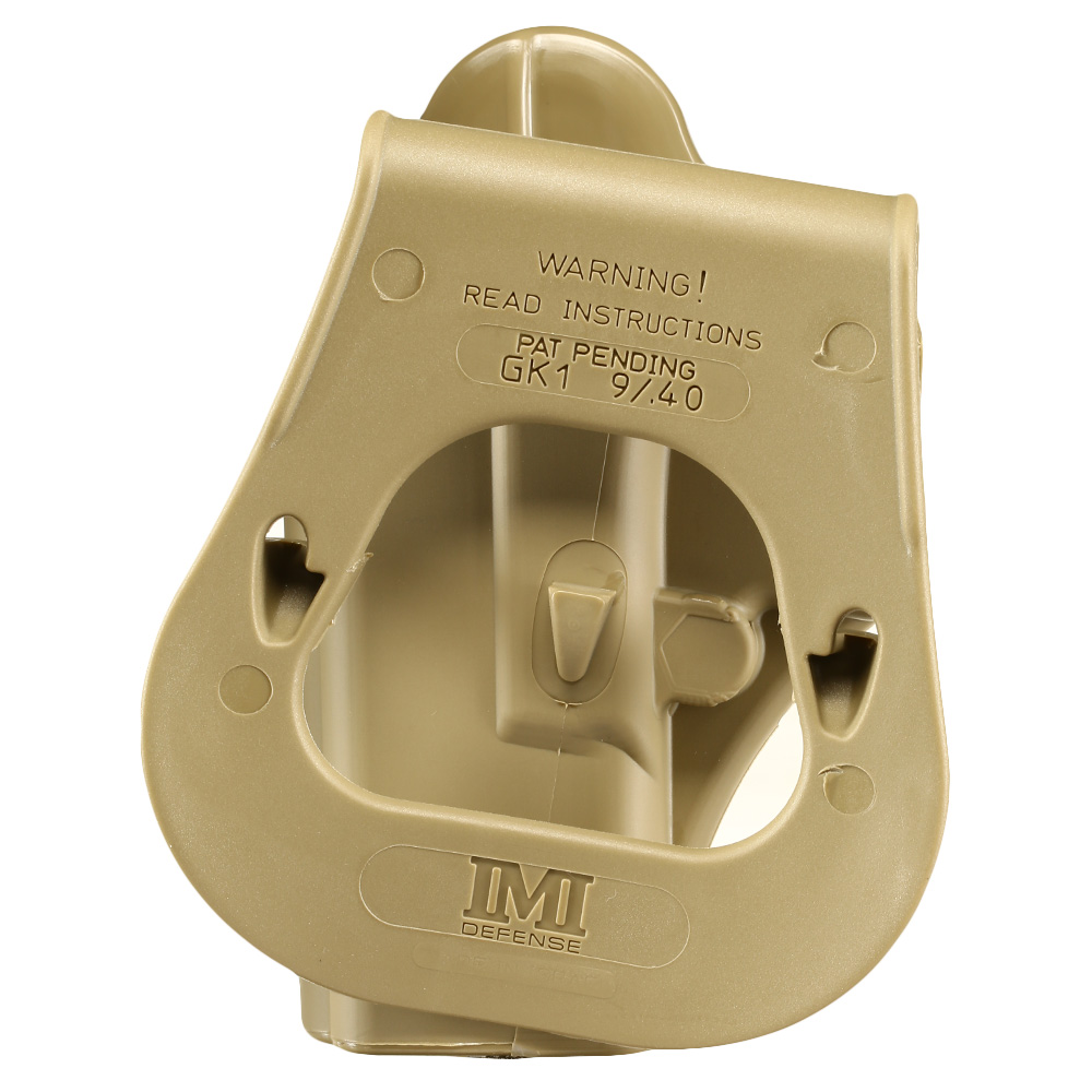 IMI Defense Level 2 Holster Kunststoff Paddle fr G 19 / 19X / 23 / 25 / 28 / 32 / 45 tan Bild 4