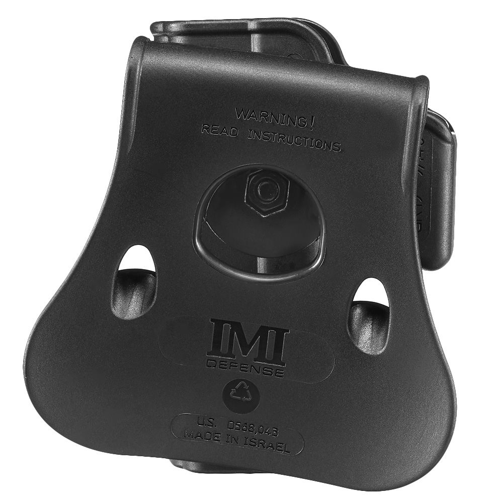 IMI Defense Level 2 Holster Kunststoff Paddle fr G 19 / 19X / 23 / 25 / 28 / 32 / 45 schwarz Bild 4