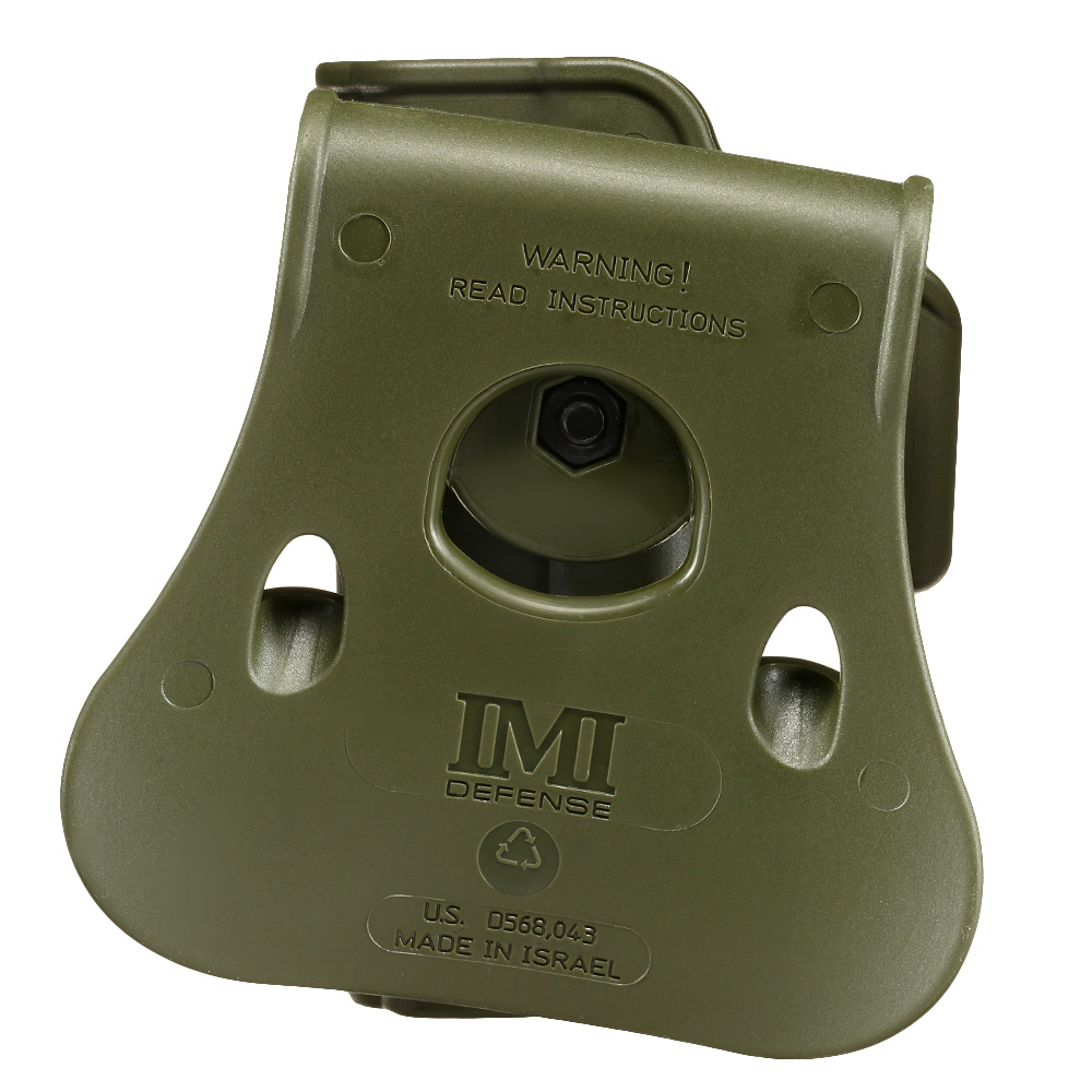 IMI Defense Level 2 Holster Kunststoff Paddle fr G 19 / 19X / 23 / 25 / 28 / 32 / 45 oliv Bild 4