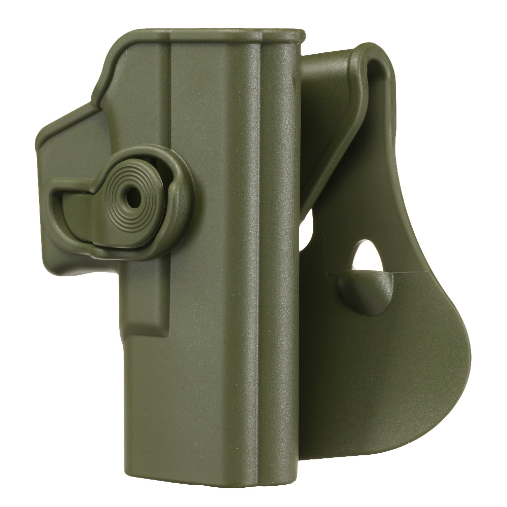 IMI Defense Level 2 Holster Kunststoff Paddle fr G 19 / 19X / 23 / 25 / 28 / 32 / 45 oliv Bild 7