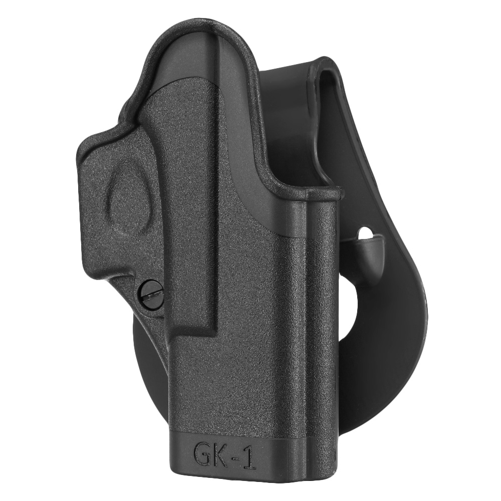 IMI Defense One Piece Holster Polymer Paddle fr Glock Pistolen Rechts schwarz Bild 7