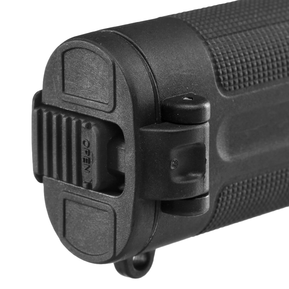 Walther LED Taschenlampe EFA2 300 Lumen mit Rotlicht schwarz inkl. Handschlaufe und Gürteltasche Bild 7