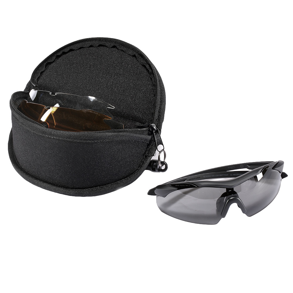 Wiley X Brille Vapor Comm 2.5 Set mit 3 Wechselglsern Bild 3