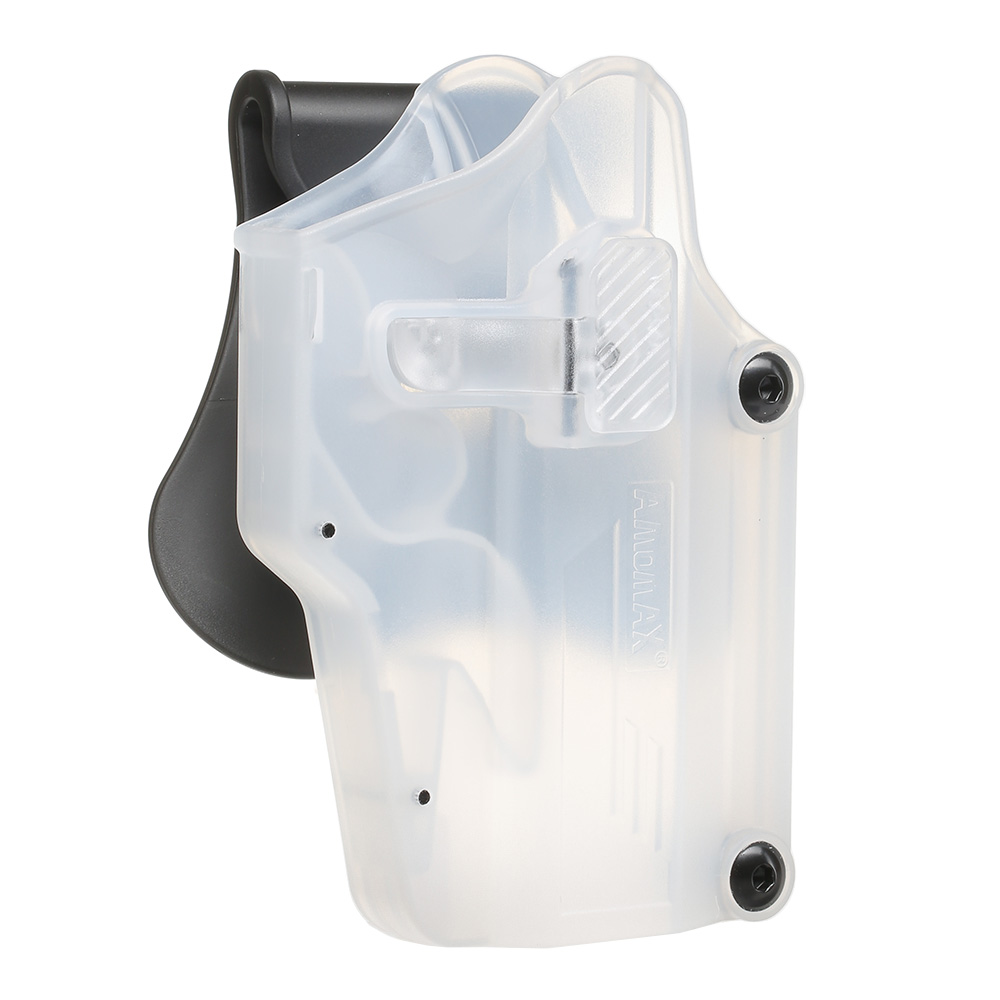 Amomax Per-Fit Universal Tactical Holster Polymer Paddle - passend fr ber 80 Pistolen Rechts transparent Bild 1