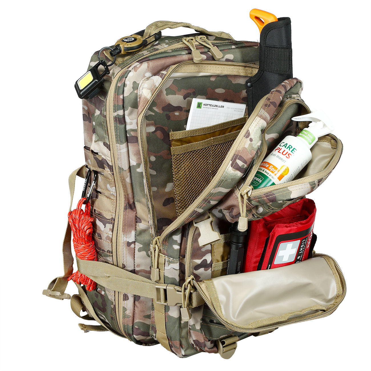 Brandit Cooper Rucksack Lasercut large tactical camo Bild 10