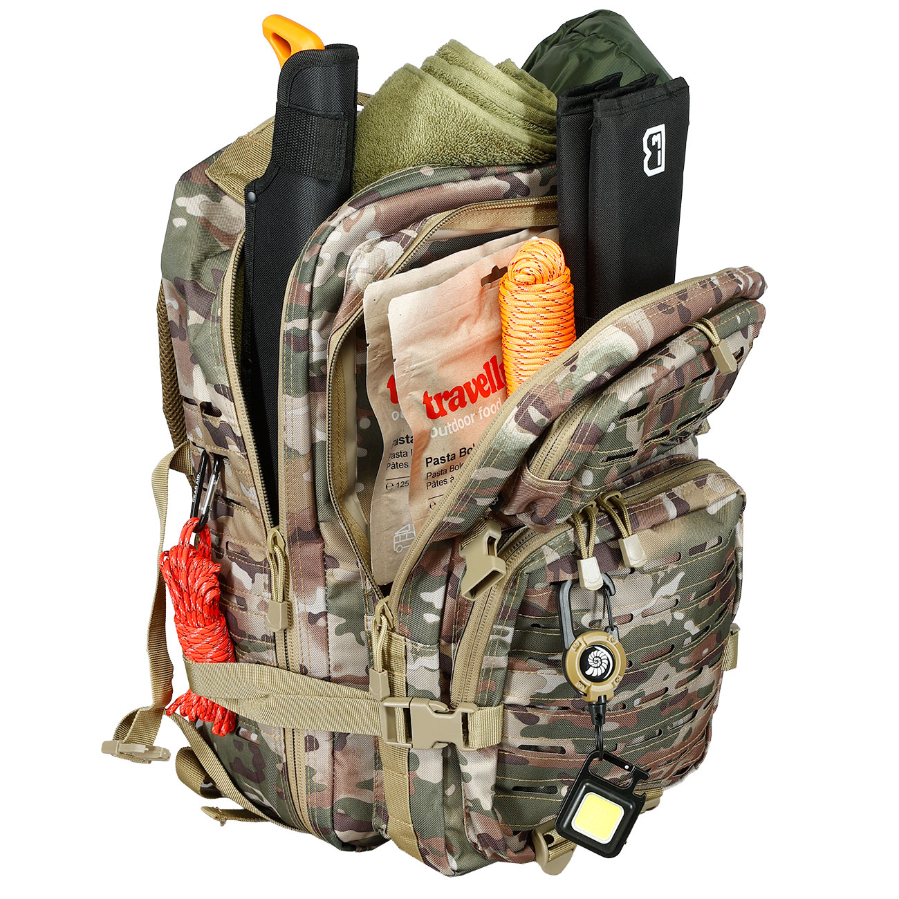 Brandit Cooper Rucksack Lasercut large tactical camo Bild 9