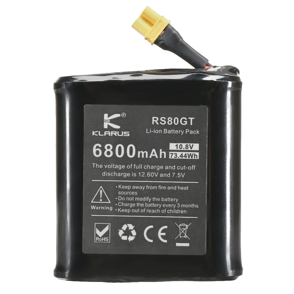 Klarus Ersatzakku fr LED-Strahler RS80 GT Bild 1