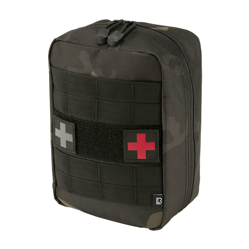 Brandit Medic-Zubehrtasche Molle First Aid Pouch large darkcamo 21 x 14 x 10 cm