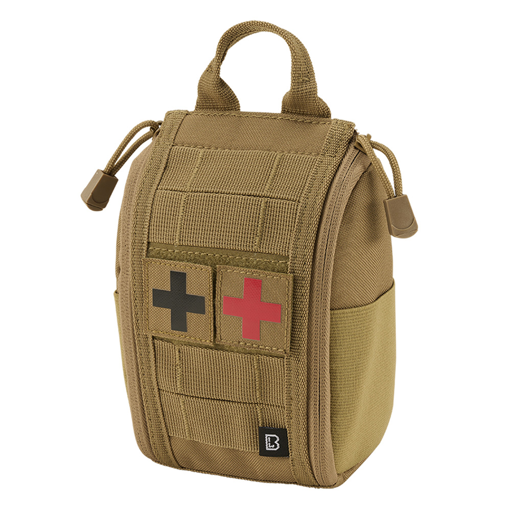 Brandit Medic-Zubehrtasche Molle First Aid Pouch Premium camel 17 x 10,5 x 6 cm