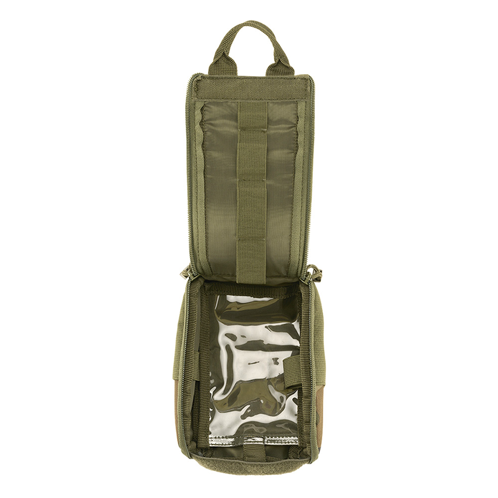 Brandit Medic-Zubehrtasche Molle First Aid Pouch Premium woodland 17 x 10,5 x 6 cm Bild 1
